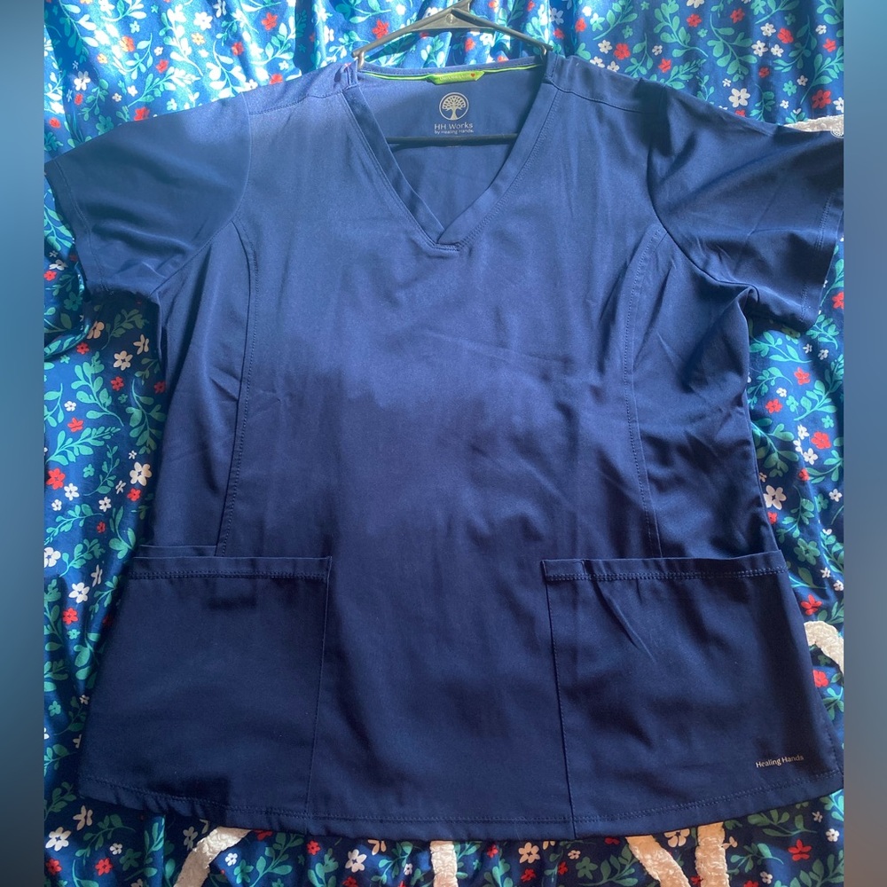 Healing Hands Scrub Top